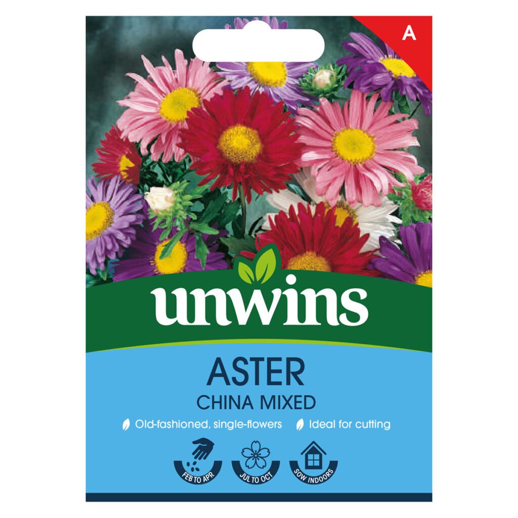Unwins Aster China Mixed Seeds 5051618010214 2